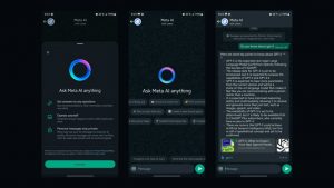 هوش مصنوعی متا برای واتساپ