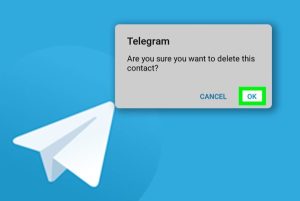 حذف مخاطبین در تلگرام برای اندروید و آیفون