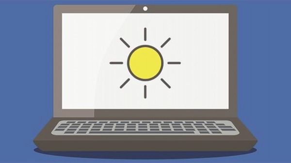 تنظیم نور صفحه نمایش لپ ‌تاپ